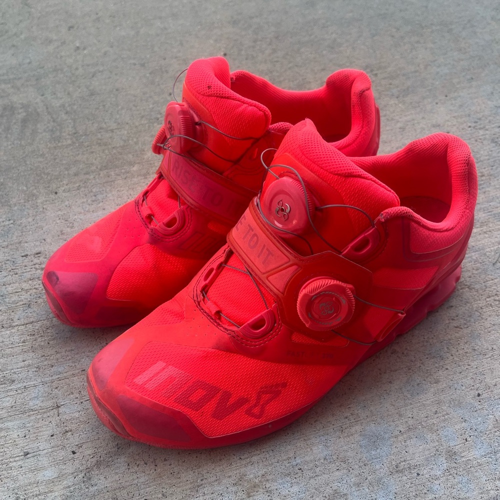 Inov-8 Fastlift 370 BOA hot pink CrossFit Weightlifting Shoes
